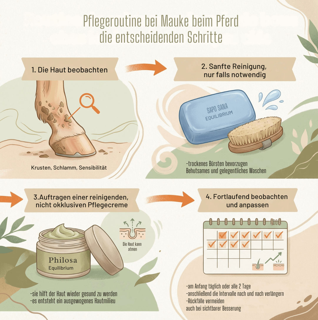&eacute;tapes routine soins gale de boue